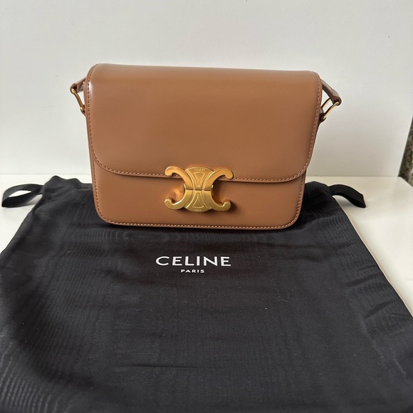 Celine Triomphe Teen in Bronze - Picture 10 of 10